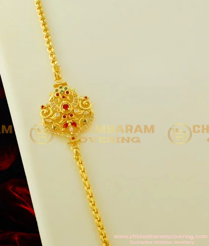 Thali chain deals with side pendant